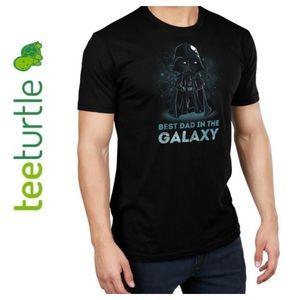 ➡️TeeTurtle Best Dad in the Galaxy Star Wars Tee Size 2XL